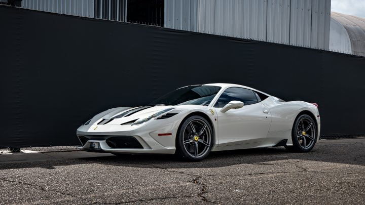 White Ferrari 458 Speciale - XPEL PPF, Ceramic Coating and More