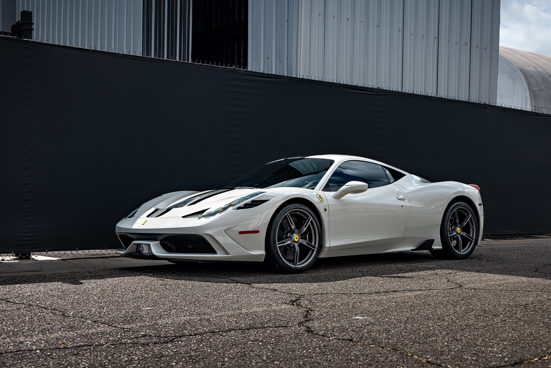 White Ferrari 458 Speciale – XPEL PPF, Ceramic Coating and More