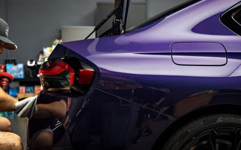 BMW M240i - High gloss paint polishing, nano-ceramic window tint and ceramic coating