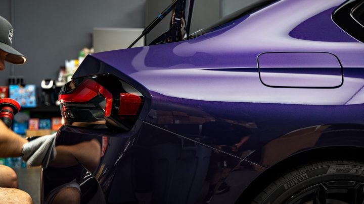 BMW M240i - High gloss paint polishing, nano-ceramic window tint and ceramic coating