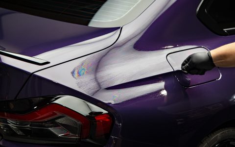 BMW M240i - High gloss paint polishing, nano-ceramic window tint and ceramic coating