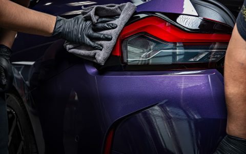 BMW M240i - High gloss paint polishing, nano-ceramic window tint and ceramic coating