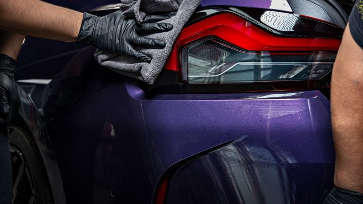 BMW M240i - High gloss paint polishing, nano-ceramic window tint and ceramic coating