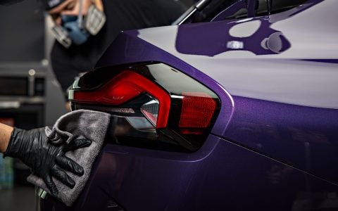 BMW M240i - High gloss paint polishing, nano-ceramic window tint and ceramic coating