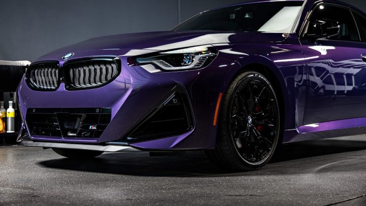 Thundernight Metallic BMW M240i: Full Detail & Ceramic Coating