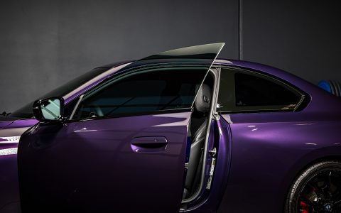 BMW M240i - High gloss paint polishing, nano-ceramic window tint and ceramic coating