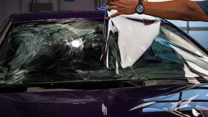 BMW M240i - High gloss paint polishing, nano-ceramic window tint and ceramic coating