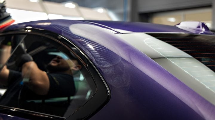 BMW M240i - High gloss paint polishing, nano-ceramic window tint and ceramic coating