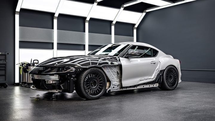 Toyota A90 Supra - Full vehicle color-change vinyl wrap, PPF, window tint, ceramic coating and more