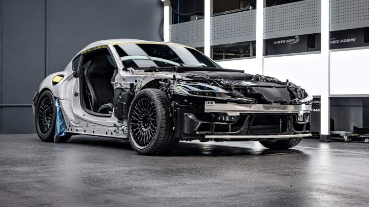 Toyota A90 Supra - Full vehicle color-change vinyl wrap, PPF, window tint, ceramic coating and more