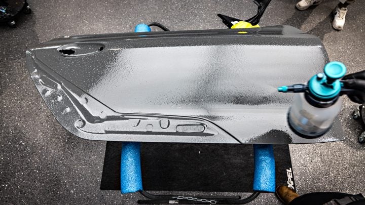 Toyota A90 Supra - Full vehicle color-change vinyl wrap, PPF, window tint, ceramic coating and more