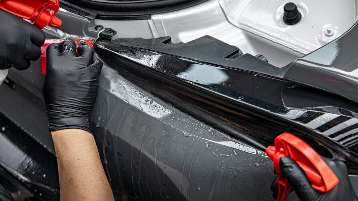 Toyota A90 Supra - Full vehicle color-change vinyl wrap, PPF, window tint, ceramic coating and more