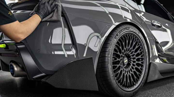 Toyota A90 Supra - Full vehicle color-change vinyl wrap, PPF, window tint, ceramic coating and more