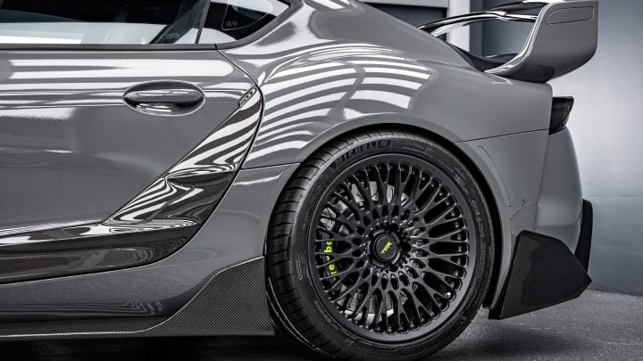 Toyota A90 Supra - Full vehicle color-change vinyl wrap, PPF, window tint, ceramic coating and more