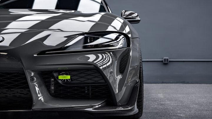 Toyota A90 Supra - Full vehicle color-change vinyl wrap, PPF, window tint, ceramic coating and more