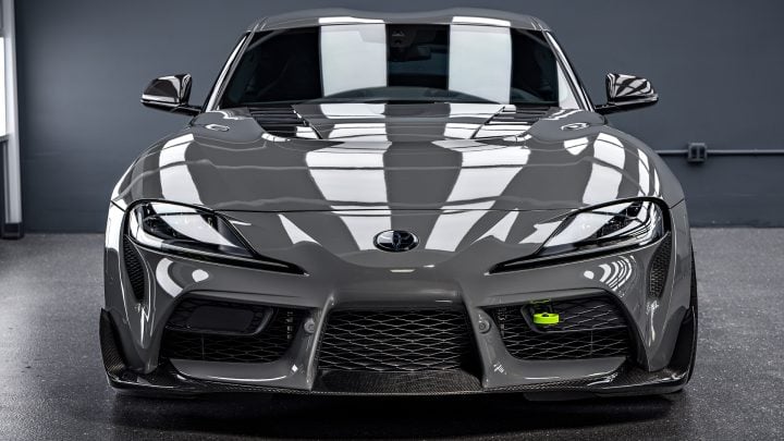 Toyota A90 Supra - Full vehicle color-change vinyl wrap, PPF, window tint, ceramic coating and more