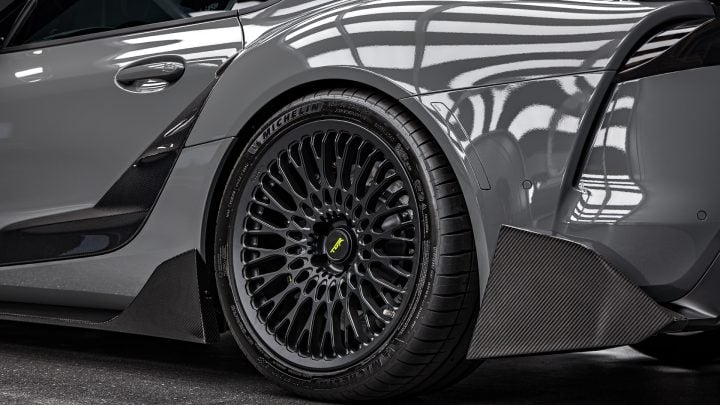 Toyota A90 Supra - Full vehicle color-change vinyl wrap, PPF, window tint, ceramic coating and more