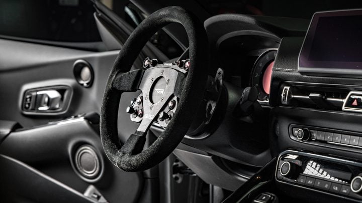 Toyota A90 Supra - Full vehicle color-change vinyl wrap, PPF, window tint, ceramic coating and moreToyota A90 Supra - Full vehicle color-change vinyl wrap, PPF, window tint, ceramic coating and more