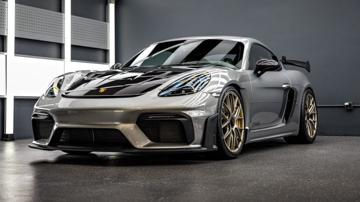 Porsche 718 Cayman GT4 RS Weissach with XPEL Ultimate Plus and Windshield Film