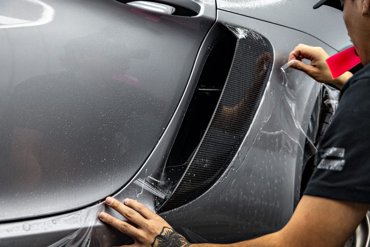 Porsche 718 Cayman GT4 RS Weissach - XPEL Ultimate Plus PPF (Paint Protection Film)