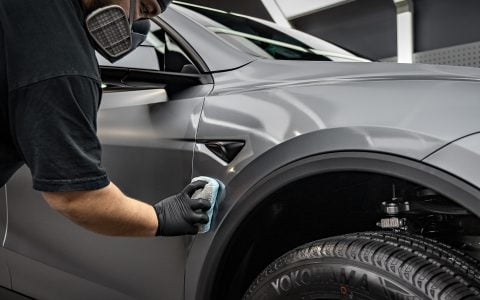 Stealth Quicksilver Tesla Model Y Juniper - Full vehicle XPEL Stealth PPF and matte ceramic coating 14 Stealth Quicksilver Tesla Model Y Juniper - Full vehicle XPEL Stealth PPF and matte ceramic coating