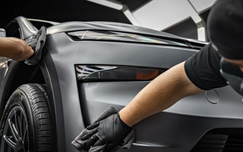 Stealth Quicksilver Tesla Model Y Juniper - Full vehicle XPEL Stealth PPF and matte ceramic coating 15 Stealth Quicksilver Tesla Model Y Juniper - Full vehicle XPEL Stealth PPF and matte ceramic coating