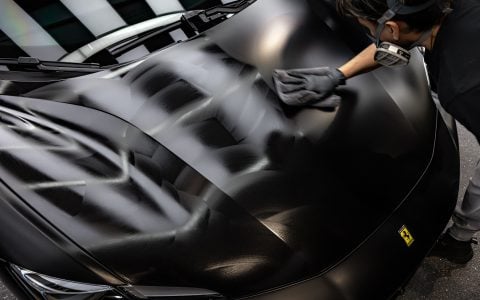 Stealth Ferrari 296 GTB - Full vehicle XPEL Stealth PPF, XR Plus nano-ceramic window tint and matte ceramic coating