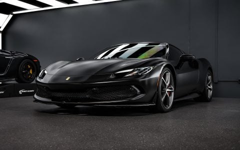 Stealth Ferrari 296 GTB - Full vehicle XPEL Stealth PPF, XR Plus nano-ceramic window tint and matte ceramic coating