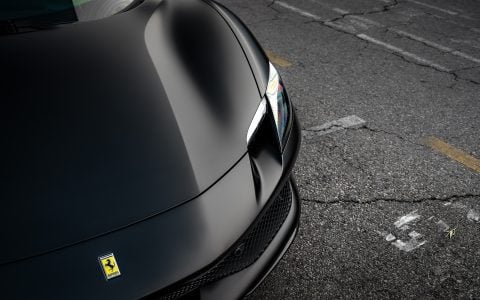 Stealth Ferrari 296 GTB - Full vehicle XPEL Stealth PPF, XR Plus nano-ceramic window tint and matte ceramic coating