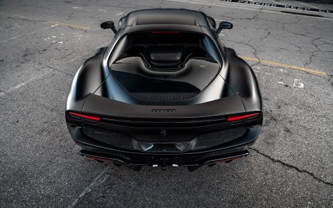 Stealth Ferrari 296 GTB - Full vehicle XPEL Stealth PPF, XR Plus nano-ceramic window tint and matte ceramic coating