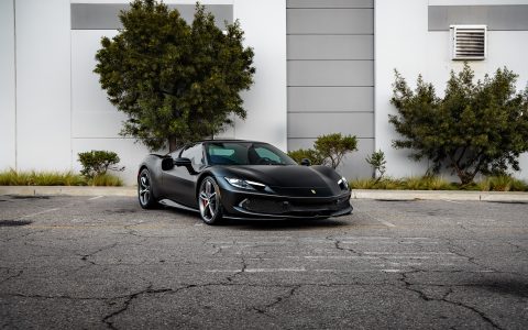 Stealth Ferrari 296 GTB - Full vehicle XPEL Stealth PPF, XR Plus nano-ceramic window tint and matte ceramic coatingStealth Ferrari 296 GTB - Full vehicle XPEL Stealth PPF, XR Plus nano-ceramic window tint and matte ceramic coating