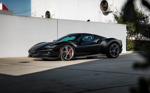 Stealth Ferrari 296 GTB - Full vehicle XPEL Stealth PPF, XR Plus nano-ceramic window tint and matte ceramic coating