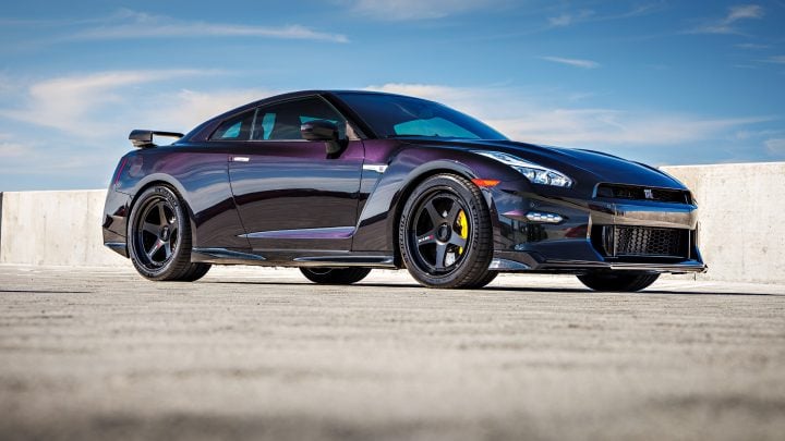 Midnight Purple Nissan GT-R T-Spec - Full vehicle XPEL Ultimate Plus PPF, XPEL Prime XR Plus nano-ceramic window tint