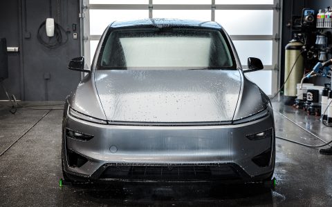 Stealth Quicksilver Tesla Model Y Performance - Full Vehicle XPEL Stealth PPF, Window Tint and Unplugged Performance Wheels 1 Stealth Quicksilver Tesla Model Y Performance - Full Vehicle XPEL Stealth PPF, Window Tint and Unplugged Performance Wheels