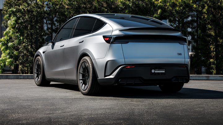 Stealth Quicksilver Tesla Model Y Performance - Full Vehicle XPEL Stealth PPF, Window Tint and Unplugged Performance Wheels