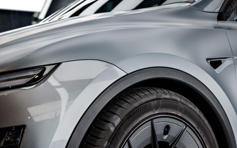 Stealth Quicksilver Tesla Model Y Performance - Full Vehicle XPEL Stealth PPF, Window Tint and Unplugged Performance Wheels 5 Stealth Quicksilver Tesla Model Y Performance - Full Vehicle XPEL Stealth PPF, Window Tint and Unplugged Performance Wheels