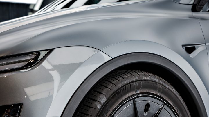 Stealth Quicksilver Tesla Model Y Performance - Full Vehicle XPEL Stealth PPF, Window Tint and Unplugged Performance Wheels