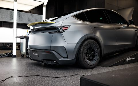 Stealth Quicksilver Tesla Model Y Performance - Full Vehicle XPEL Stealth PPF, Window Tint and Unplugged Performance Wheels 9 Stealth Quicksilver Tesla Model Y Performance - Full Vehicle XPEL Stealth PPF, Window Tint and Unplugged Performance Wheels