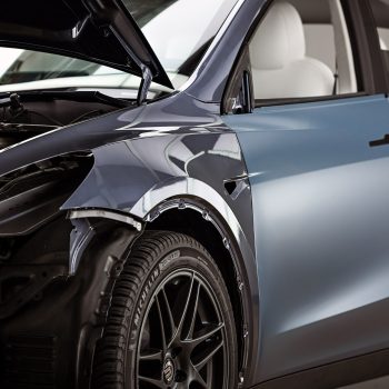 Tesla Color-Change Vinyl Wrap Services In Los Angeles Image 4