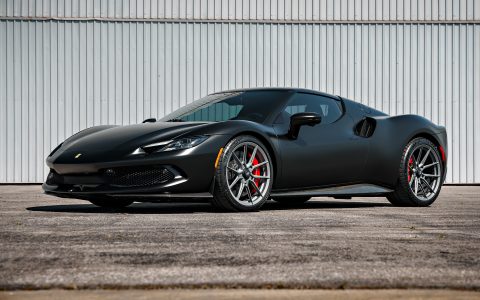 Stealth Ferrari 296 GTB – Full vehicle XPEL Stealth PPF, XR Plus nano-ceramic window tint and Novitec x Vossen Wheels