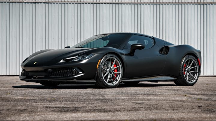 Stealth Ferrari 296 GTB – Full vehicle XPEL Stealth PPF, XR Plus nano-ceramic window tint and Novitec x Vossen Wheels