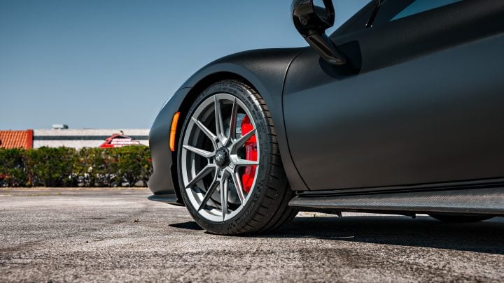 Stealth Ferrari 296 GTB – Full vehicle XPEL Stealth PPF, XR Plus nano-ceramic window tint and Novitec x Vossen Wheels