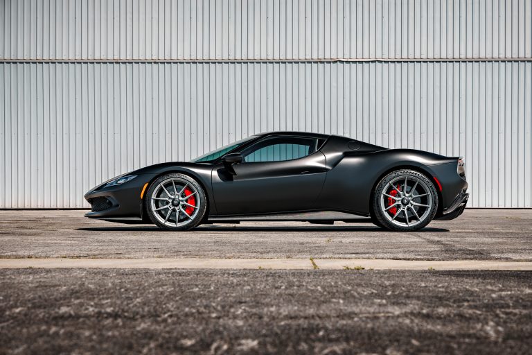 Stealth Ferrari 296 GTB Returns for the Full Build: XPEL Stealth Satin PPF, Matte Ceramic Coating, and Novitec x Vossen Wheels