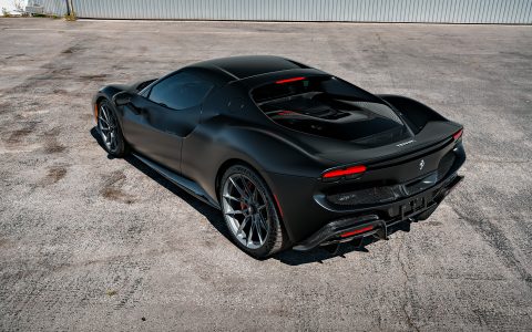 Stealth Ferrari 296 GTB – Full vehicle XPEL Stealth PPF, XR Plus nano-ceramic window tint and Novitec x Vossen Wheels