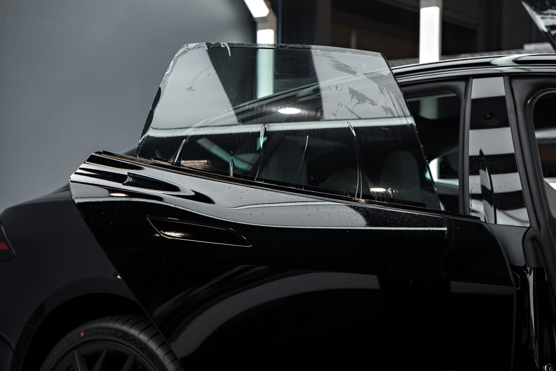 2026 Stealth Tesla Model S Plaid - PPF, XPEL Prime XR Plus premium nano-ceramic window tint, matte ceramic coating and More 10 2026 Stealth Tesla Model S Plaid - PPF, XPEL Prime XR Plus premium nano-ceramic window tint, matte ceramic coating and More