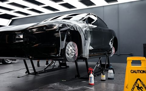 2026 Stealth Tesla Model S Plaid - PPF, XPEL Prime XR Plus premium nano-ceramic window tint, matte ceramic coating and More