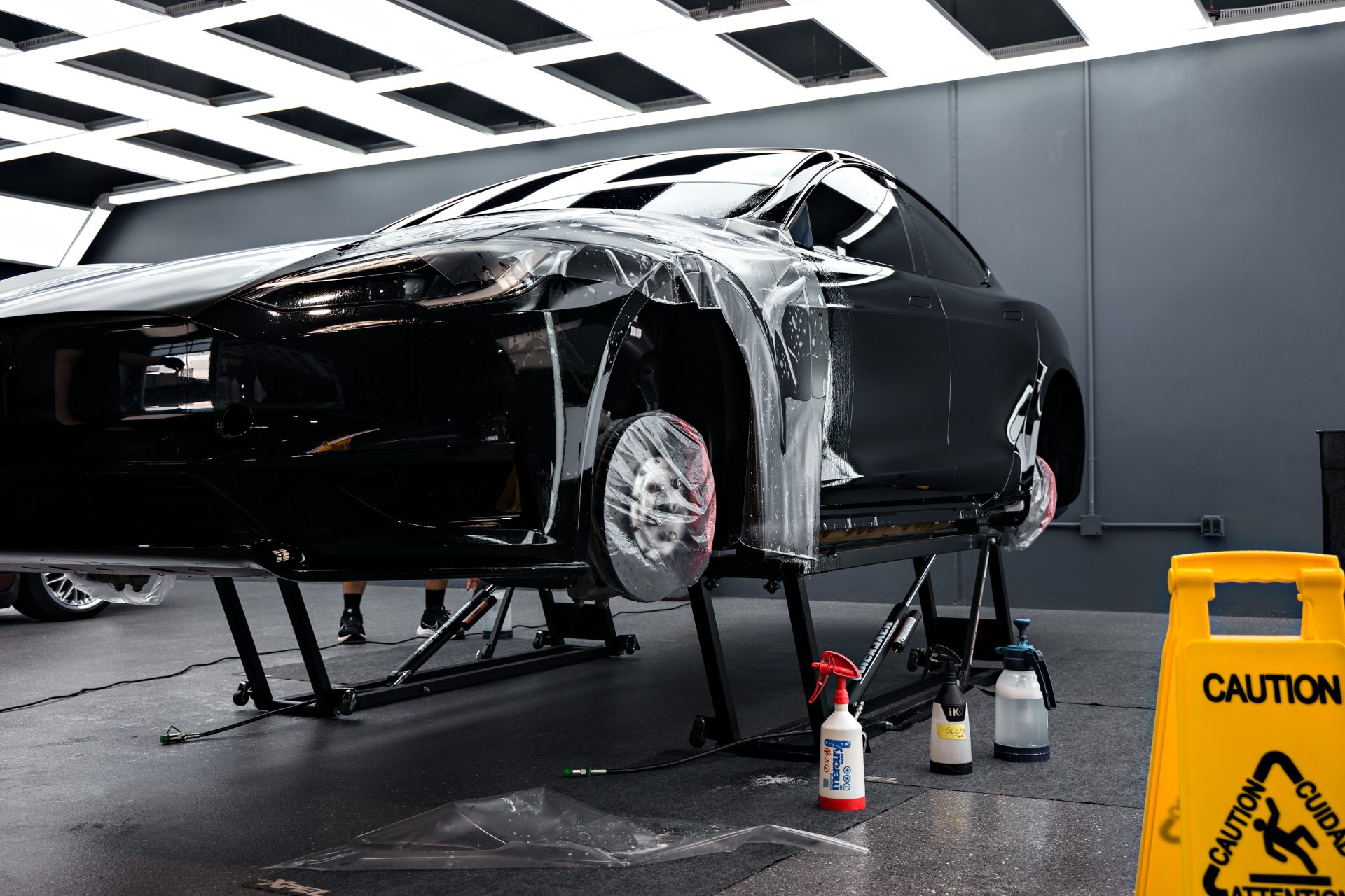 2026 Stealth Tesla Model S Plaid - PPF, XPEL Prime XR Plus premium nano-ceramic window tint, matte ceramic coating and More 19 2026 Stealth Tesla Model S Plaid - PPF, XPEL Prime XR Plus premium nano-ceramic window tint, matte ceramic coating and More