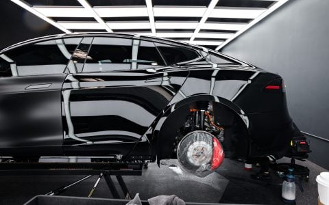 2026 Stealth Tesla Model S Plaid - PPF, XPEL Prime XR Plus premium nano-ceramic window tint, matte ceramic coating and More