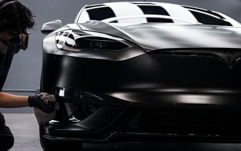 2026 Stealth Tesla Model S Plaid - PPF, XPEL Prime XR Plus premium nano-ceramic window tint, matte ceramic coating and More