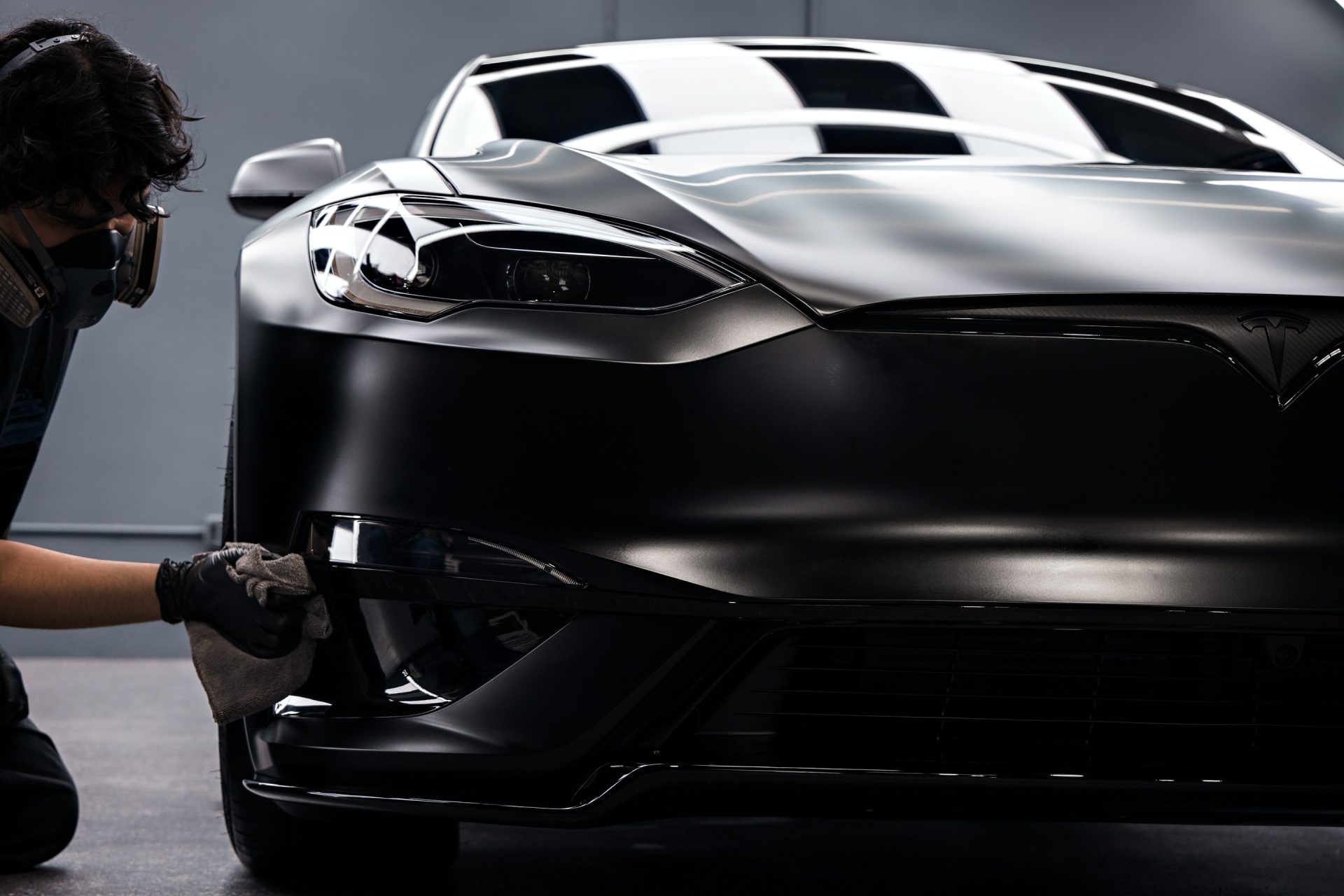 2026 Stealth Tesla Model S Plaid - PPF, XPEL Prime XR Plus premium nano-ceramic window tint, matte ceramic coating and More 25 2026 Stealth Tesla Model S Plaid - PPF, XPEL Prime XR Plus premium nano-ceramic window tint, matte ceramic coating and More